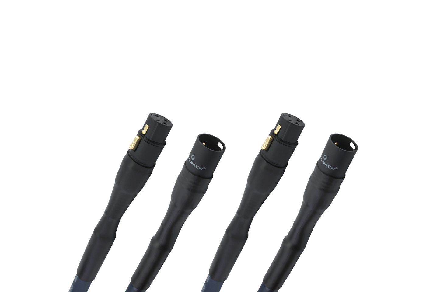 Oehlbach Series 1 X Symmetrisches NF Audio-XLR-Kabel 1 Paar Audiokabel Audio-Kabel, XLR, XLR-Kupplung (150 cm) von Oehlbach