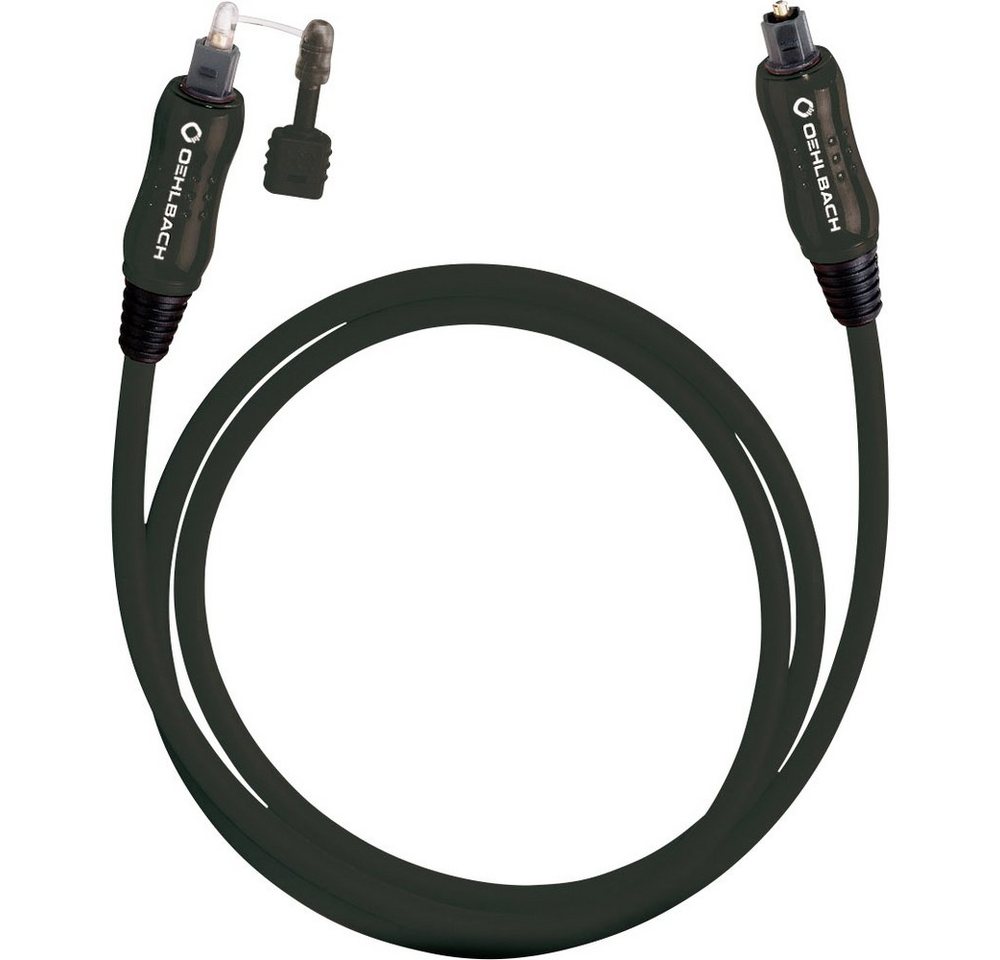 Oehlbach Toslink Digital-Audio Anschlusskabel [1x Toslink-Stecker (ODT) - 1x To Audio-Kabel, (3.00 cm) von Oehlbach