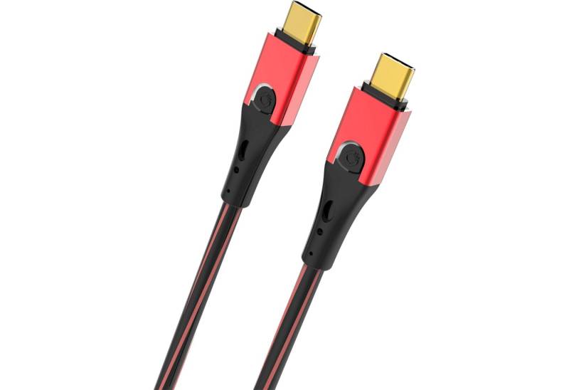 Oehlbach USB Evolution CC USB 4.0 Gen2×2 Typ C - Typ C USB-Kabel, USB Typ-C, USB Typ-C (200 cm), Anschlusssockel, Effektive Schirmung von Oehlbach