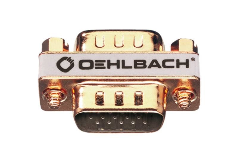 Oehlbach VGA ADP-1 VGA-Adapter, m/m Computer-Adapter von Oehlbach