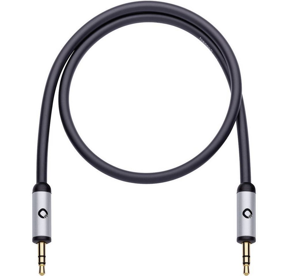 Oehlbach iConnect 3.5 mm Klinke auf 3.5 mm Klinke,1.5 m Audio- & Video-Kabel, (1.50 cm), vergoldete Steckkontakte von Oehlbach