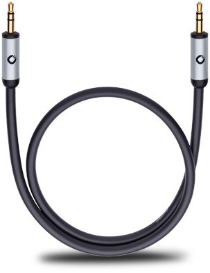 i-Connect J-35 3,5mm Klinkenkabel (1,5m) schwarz von Oehlbach
