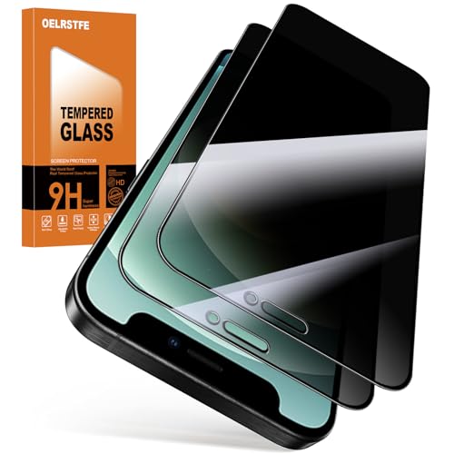 Oelrstfe 2 Stück Sichtschutz Schutzfolie für iPhone 12 Mini 9H Härte Privacy Anti-Spy Displayschutzfolie Displayschutz Bläschenfrei Kratzfest Anti-fingerabdrück Privatsphäre Blickschutzfolie Oelrstfe 2 Stück Sichtschutz Schutzfolie für iPhone 12 Mini 9H Härte Privacy Anti-Spy Displayschutzfolie Displayschutz Bläschenfrei Kratzfest Anti-fingerabdrück Privatsphäre Blickschutzfolie von Oelrstfe