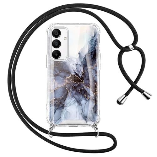 Oelrstfe Handykette für Samsung Galaxy A25 Hülle mit Band,Marmor Motiv Transparent Silikon Handyhülle mit Kette Kordel zum Umhängen Stoßfest Kratzfest Anti-Vergilbung Glitzer Schutzhülle,Schwarz Oelrstfe Handykette für Samsung Galaxy A25 Hülle mit Band,Marmor Motiv Transparent Silikon Handyhülle mit Kette Kordel zum Umhängen Stoßfest Kratzfest Anti-Vergilbung Glitzer Schutzhülle,Schwarz von Oelrstfe