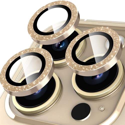Oelrstfe Kamera Schutz für iPhone 13 Pro/13 Pro Max Kameraschutz,Kratzfest 9H Härte HD Linsenschutz Schutzfolie,Kamera Displayschutz Schutzglas Ultra-Transparent Glitzer Linse Displayschutzfolie,Gold Oelrstfe Kamera Schutz für iPhone 13 Pro/13 Pro Max Kameraschutz,Kratzfest 9H Härte HD Linsenschutz Schutzfolie,Kamera Displayschutz Schutzglas Ultra-Transparent Glitzer Linse Displayschutzfolie,Gold von Oelrstfe