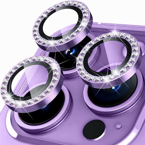 Oelrstfe Kamera Schutz für iPhone 13 Pro/13 Pro Max Kameraschutz,Kratzfest 9H Härte HD Linsenschutz Schutzfolie,Kamera Displayschutz Schutzglas Ultra-Transparent Glitzer Linse Displayschutzfolie,Lila Oelrstfe Kamera Schutz für iPhone 13 Pro/13 Pro Max Kameraschutz,Kratzfest 9H Härte HD Linsenschutz Schutzfolie,Kamera Displayschutz Schutzglas Ultra-Transparent Glitzer Linse Displayschutzfolie,Lila von Oelrstfe