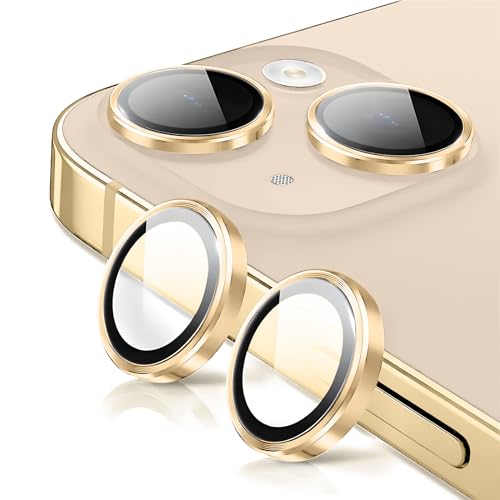 Oelrstfe Kamera Schutz für iPhone 14/14 Plus Kameraschutz,Kratzfest 9H Härte HD Linsenschutz Schutzfolie,Kamera Displayschutz Schutzglas Ultra-Transparent Glitzer Linse Displayschutzfolie,Gold Oelrstfe Kamera Schutz für iPhone 14/14 Plus Kameraschutz,Kratzfest 9H Härte HD Linsenschutz Schutzfolie,Kamera Displayschutz Schutzglas Ultra-Transparent Glitzer Linse Displayschutzfolie,Gold von Oelrstfe