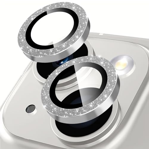 Oelrstfe Kamera Schutz für iPhone 14/14 Plus Kameraschutz,Kratzfest 9H Härte HD Linsenschutz Schutzfolie,Kamera Displayschutz Schutzglas Ultra-Transparent Glitzer Linse Displayschutzfolie,Silber Oelrstfe Kamera Schutz für iPhone 14/14 Plus Kameraschutz,Kratzfest 9H Härte HD Linsenschutz Schutzfolie,Kamera Displayschutz Schutzglas Ultra-Transparent Glitzer Linse Displayschutzfolie,Silber von Oelrstfe