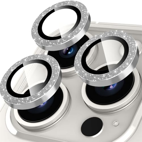 Oelrstfe Kamera Schutz für iPhone 14 Pro/14 Pro Max Kameraschutz,Kratzfest 9H Härte Linsenschutz Schutzfolie,Kamera Displayschutz Schutzglas Ultra-Transparent Glitzer Linse Displayschutzfolie,Silber Oelrstfe Kamera Schutz für iPhone 14 Pro/14 Pro Max Kameraschutz,Kratzfest 9H Härte Linsenschutz Schutzfolie,Kamera Displayschutz Schutzglas Ultra-Transparent Glitzer Linse Displayschutzfolie,Silber von Oelrstfe