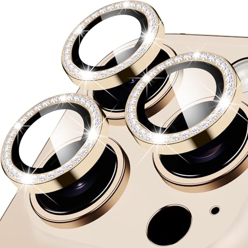 Oelrstfe Kamera Schutz für iPhone 16 Pro/16 Pro Max Kameraschutz,Kratzfest 9H Härte HD Linsenschutz Schutzfolie,Kamera Displayschutz Schutzglas Ultra-Transparent Glitzer Linse Displayschutzfolie,Gold Oelrstfe Kamera Schutz für iPhone 16 Pro/16 Pro Max Kameraschutz,Kratzfest 9H Härte HD Linsenschutz Schutzfolie,Kamera Displayschutz Schutzglas Ultra-Transparent Glitzer Linse Displayschutzfolie,Gold von Oelrstfe