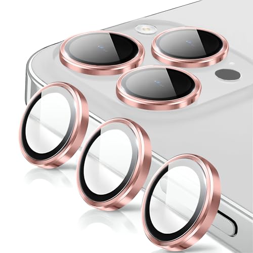Oelrstfe Kamera Schutz für iPhone 16 Pro/16 Pro Max Kameraschutz,Kratzfest 9H Härte HD Linsenschutz Schutzfolie,Kamera Displayschutz Schutzglas Ultra-Transparent Linse Displayschutzfolie,Rosa Oelrstfe Kamera Schutz für iPhone 16 Pro/16 Pro Max Kameraschutz,Kratzfest 9H Härte HD Linsenschutz Schutzfolie,Kamera Displayschutz Schutzglas Ultra-Transparent Linse Displayschutzfolie,Rosa von Oelrstfe
