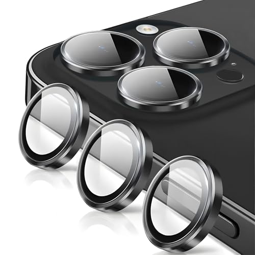Oelrstfe Kamera Schutz für iPhone 16 Pro/16 Pro Max Kameraschutz,Kratzfest 9H Härte HD Linsenschutz Schutzfolie,Kamera Displayschutz Schutzglas Ultra-Transparent Linse Displayschutzfolie,Schwarz Oelrstfe Kamera Schutz für iPhone 16 Pro/16 Pro Max Kameraschutz,Kratzfest 9H Härte HD Linsenschutz Schutzfolie,Kamera Displayschutz Schutzglas Ultra-Transparent Linse Displayschutzfolie,Schwarz von Oelrstfe