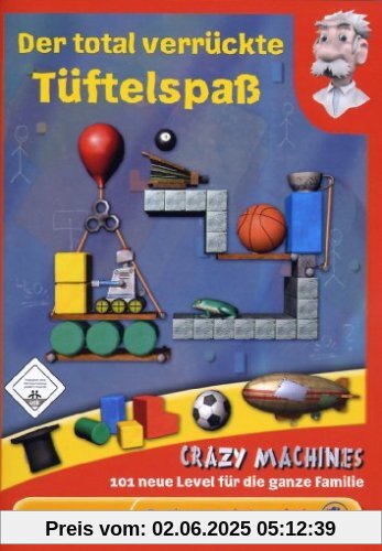 Der total verrückte Tüftelspass - Crazy Machines für die ganze Familie - CD-ROM Der total verrückte Tüftelspass - Crazy Machines für die ganze Familie - CD-ROM von Oetinger