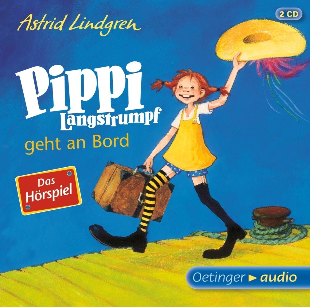Oetinger Hörspiel Pippi Langstrumpf 2. Pippi Langstrumpf geht an Bord, 2 Audio-CD von Oetinger