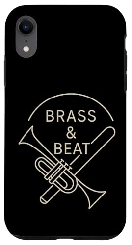Abzeichen „Brass & Beat“ Hülle für iPhone XR Abzeichen „Brass & Beat“ Hülle für iPhone XR von Offbeat Two Tone Rocksteady Reggae Skanking music