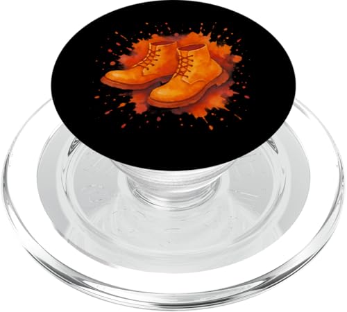 Aquarell Skank Stiefel PopSockets PopGrip für MagSafe Aquarell Skank Stiefel PopSockets PopGrip für MagSafe von Offbeat Two Tone Rocksteady Reggae Skanking music