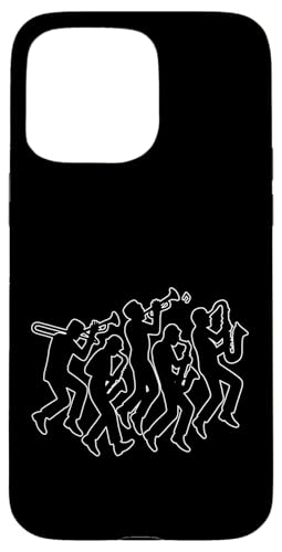 Band Silhouette Jump Hülle für iPhone 15 Pro Max Band Silhouette Jump Hülle für iPhone 15 Pro Max von Offbeat Two Tone Rocksteady Reggae Skanking music