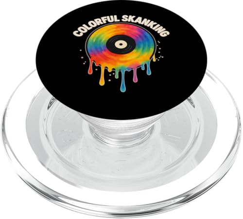 Buntes Skanking PopSockets PopGrip für MagSafe Buntes Skanking PopSockets PopGrip für MagSafe von Offbeat Two Tone Rocksteady Reggae Skanking music