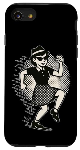 Comic Skank Boom Hülle für iPhone SE (2020) / 7 / 8 von Offbeat Two Tone Rocksteady Reggae Skanking music