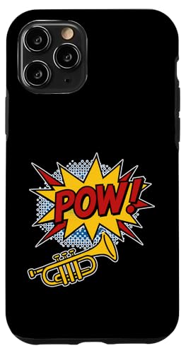 Comic Trompete Pop Hülle für iPhone 11 Pro von Offbeat Two Tone Rocksteady Reggae Skanking music