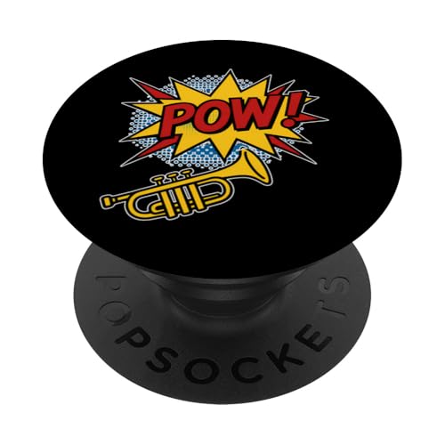 Comic Trompete Pop PopSockets Klebender PopGrip Comic Trompete Pop PopSockets Klebender PopGrip von Offbeat Two Tone Rocksteady Reggae Skanking music