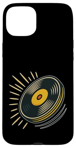 Comic Vinyl Spin Hülle für iPhone 15 Plus von Offbeat Two Tone Rocksteady Reggae Skanking music