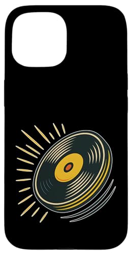 Comic Vinyl Spin Hülle für iPhone 15 Comic Vinyl Spin Hülle für iPhone 15 von Offbeat Two Tone Rocksteady Reggae Skanking music