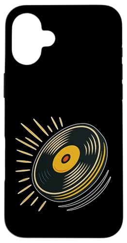 Comic Vinyl Spin Hülle für iPhone 16 Plus Comic Vinyl Spin Hülle für iPhone 16 Plus von Offbeat Two Tone Rocksteady Reggae Skanking music