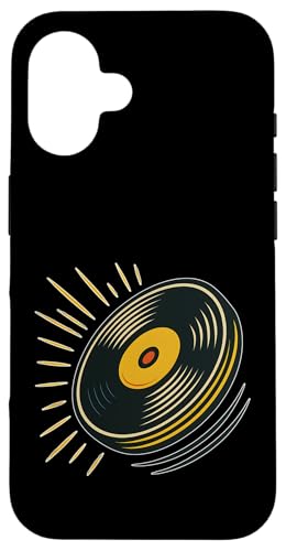 Comic Vinyl Spin Hülle für iPhone 16 Comic Vinyl Spin Hülle für iPhone 16 von Offbeat Two Tone Rocksteady Reggae Skanking music