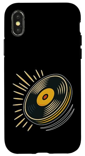 Comic Vinyl Spin Hülle für iPhone X/XS Comic Vinyl Spin Hülle für iPhone X/XS von Offbeat Two Tone Rocksteady Reggae Skanking music