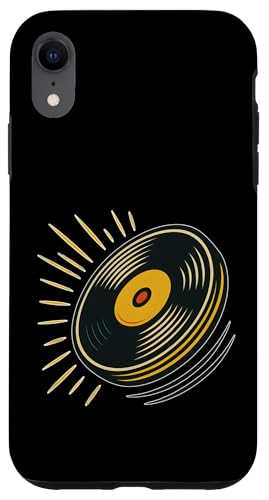Comic Vinyl Spin Hülle für iPhone XR von Offbeat Two Tone Rocksteady Reggae Skanking music