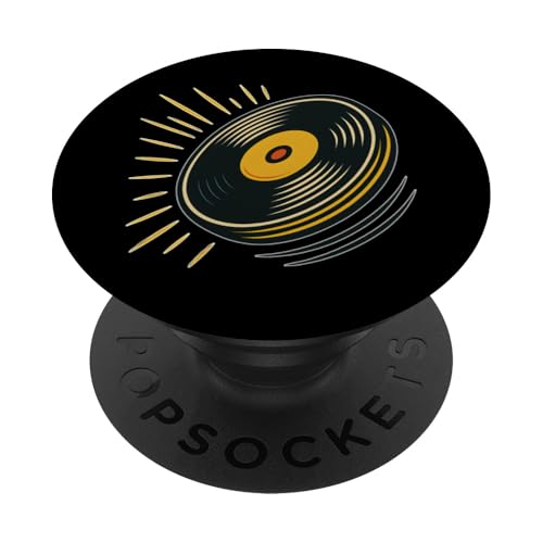 Comic Vinyl Spin PopSockets Klebender PopGrip Comic Vinyl Spin PopSockets Klebender PopGrip von Offbeat Two Tone Rocksteady Reggae Skanking music