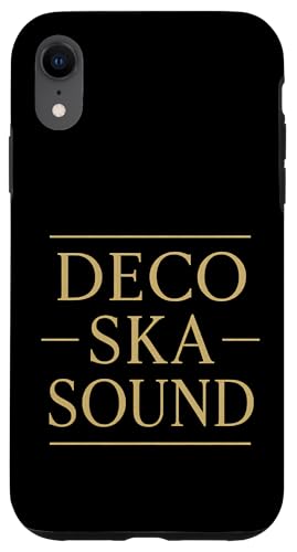 Deco Ska Sound Hülle für iPhone XR Deco Ska Sound Hülle für iPhone XR von Offbeat Two Tone Rocksteady Reggae Skanking music