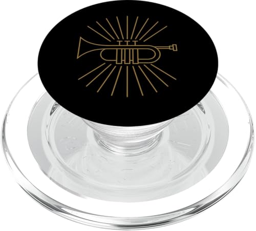 Deco Trompete PopSockets PopGrip für MagSafe Deco Trompete PopSockets PopGrip für MagSafe von Offbeat Two Tone Rocksteady Reggae Skanking music