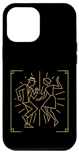 Deko-Tanzduo Hülle für iPhone 12 Pro Max Deko-Tanzduo Hülle für iPhone 12 Pro Max von Offbeat Two Tone Rocksteady Reggae Skanking music