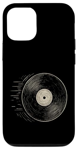 Drehende Vinyl-Skizze Hülle für iPhone 12/12 Pro von Offbeat Two Tone Rocksteady Reggae Skanking music