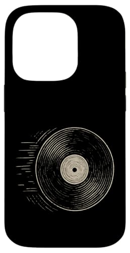 Drehende Vinyl-Skizze Hülle für iPhone 14 Pro Drehende Vinyl-Skizze Hülle für iPhone 14 Pro von Offbeat Two Tone Rocksteady Reggae Skanking music