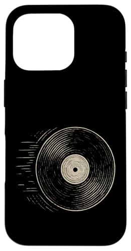 Drehende Vinyl-Skizze Hülle für iPhone 16 Pro Drehende Vinyl-Skizze Hülle für iPhone 16 Pro von Offbeat Two Tone Rocksteady Reggae Skanking music
