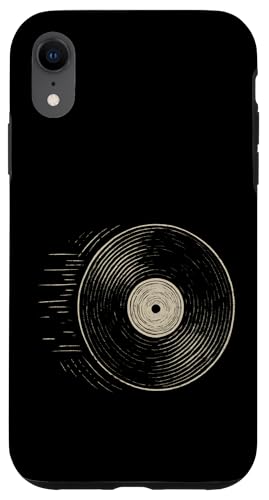 Drehende Vinyl-Skizze Hülle für iPhone XR von Offbeat Two Tone Rocksteady Reggae Skanking music