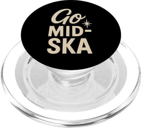 Gehe zu Mid-Ska PopSockets PopGrip für MagSafe Gehe zu Mid-Ska PopSockets PopGrip für MagSafe von Offbeat Two Tone Rocksteady Reggae Skanking music