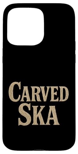 Geschnitzte Ska Hülle für iPhone 15 Pro Max Geschnitzte Ska Hülle für iPhone 15 Pro Max von Offbeat Two Tone Rocksteady Reggae Skanking music