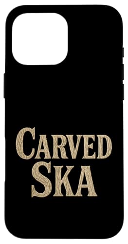 Geschnitzte Ska Hülle für iPhone 16 Pro Max Geschnitzte Ska Hülle für iPhone 16 Pro Max von Offbeat Two Tone Rocksteady Reggae Skanking music