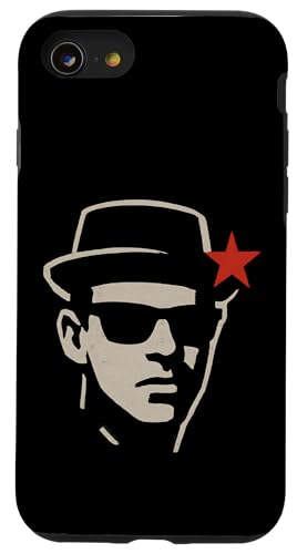 Graffiti-Schablone "Rude Boy" Hülle für iPhone SE (2020) / 7 / 8 von Offbeat Two Tone Rocksteady Reggae Skanking music