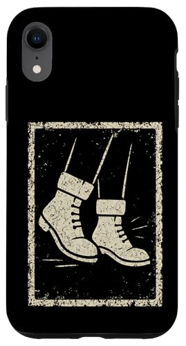 Grunge Boots Stempel Hülle für iPhone XR Grunge Boots Stempel Hülle für iPhone XR von Offbeat Two Tone Rocksteady Reggae Skanking music