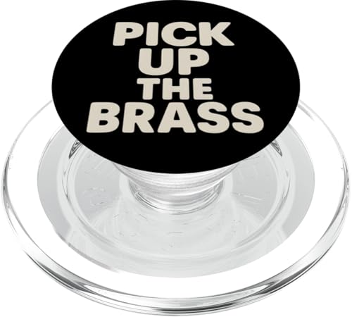 Heb das Messing auf PopSockets PopGrip für MagSafe von Offbeat Two Tone Rocksteady Reggae Skanking music