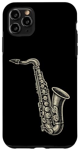 Holzschnitt-Saxophon Hülle für iPhone 11 Pro Max Holzschnitt-Saxophon Hülle für iPhone 11 Pro Max von Offbeat Two Tone Rocksteady Reggae Skanking music