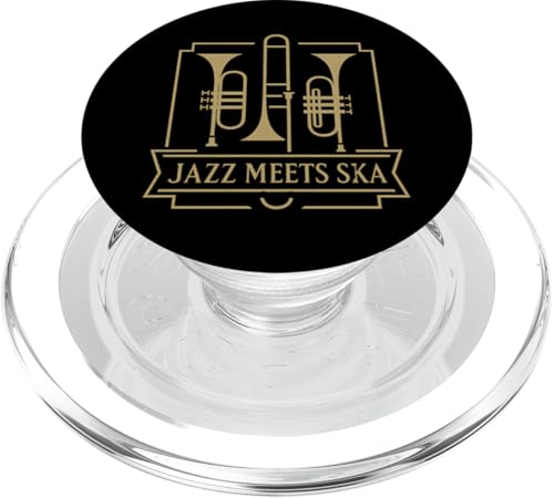 Jazz trifft Ska PopSockets PopGrip für MagSafe Jazz trifft Ska PopSockets PopGrip für MagSafe von Offbeat Two Tone Rocksteady Reggae Skanking music