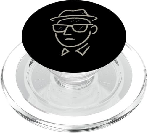 Kreide Rude Boy PopSockets PopGrip für MagSafe Kreide Rude Boy PopSockets PopGrip für MagSafe von Offbeat Two Tone Rocksteady Reggae Skanking music