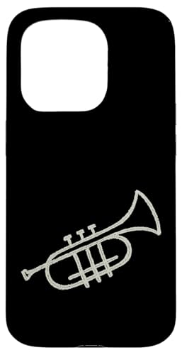 Kreide-Trompete Hülle für iPhone 15 Pro Kreide-Trompete Hülle für iPhone 15 Pro von Offbeat Two Tone Rocksteady Reggae Skanking music