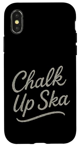 Kreide Up Ska Hülle für iPhone X/XS von Offbeat Two Tone Rocksteady Reggae Skanking music